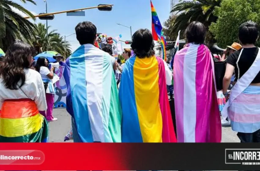  Colectivos presionan al Congreso de Puebla con 18 mil firmas contra infancias trans