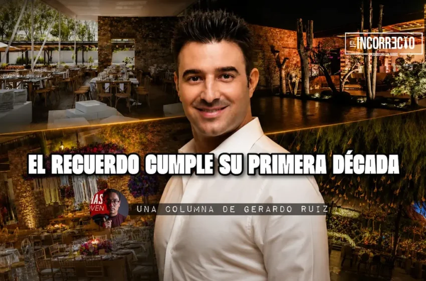  El Recuerdo cumple su primera década