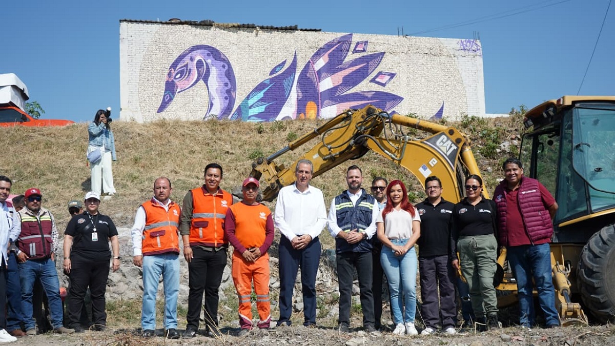 Encabeza Pepe Chedraui trabajos preventivos de desazolve en la capital poblana