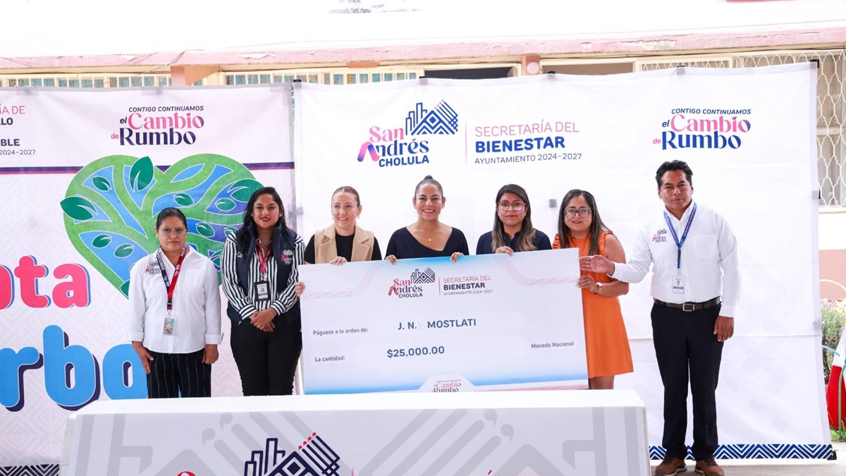 Fortalece Lupita Cuautle la educación y el cuidado ambiental con entrega de apoyos en San Rafael Comac