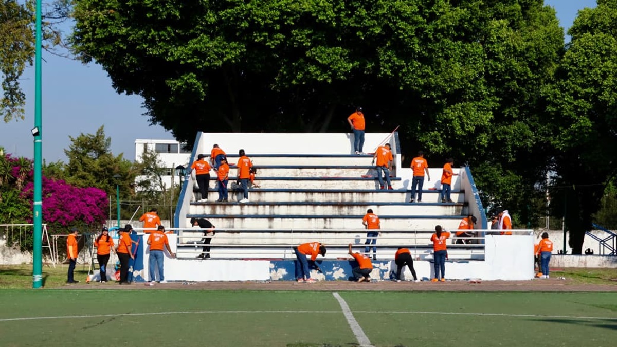 Gobierno de Pepe Chedraui y Home Depot unen esfuerzos para rehabilitar espacios deportivos