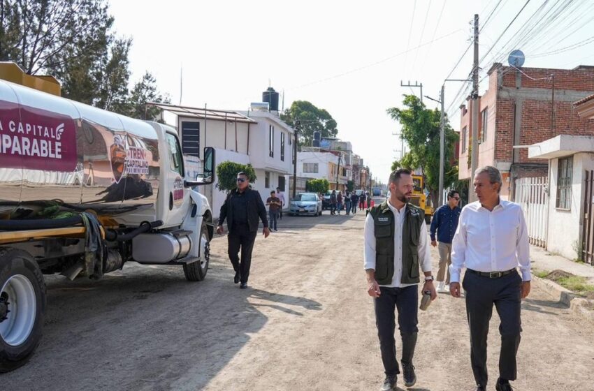  Impulsa Pepe Chedraui mejores vialidades con el Tren Capitalino de Pavimentación