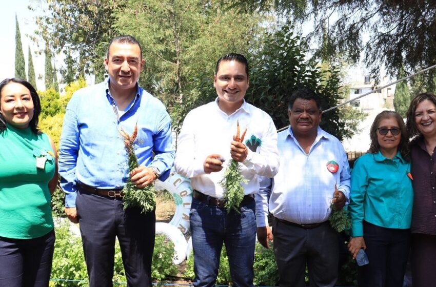  Impulsa Pepe Chedraui primera jornada de capacitación ambiental en escuelas con huertos escolares