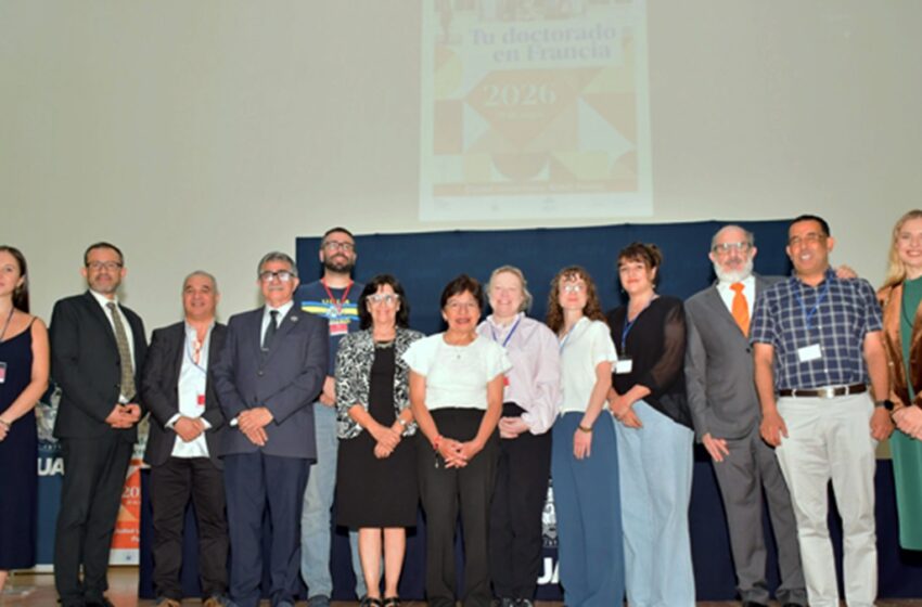  Inaugura la Rectora Lilia Cedillo gira de promoción del Doctorado en Francia