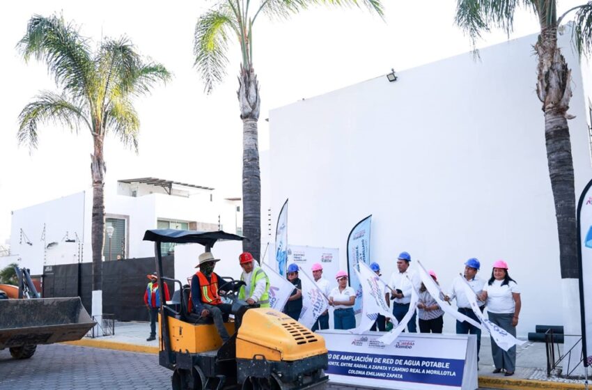  Inicia Ayuntamiento de San Andrés Cholula trabajos de ampliación de la red de agua potable en la colonia Emiliano Zapata