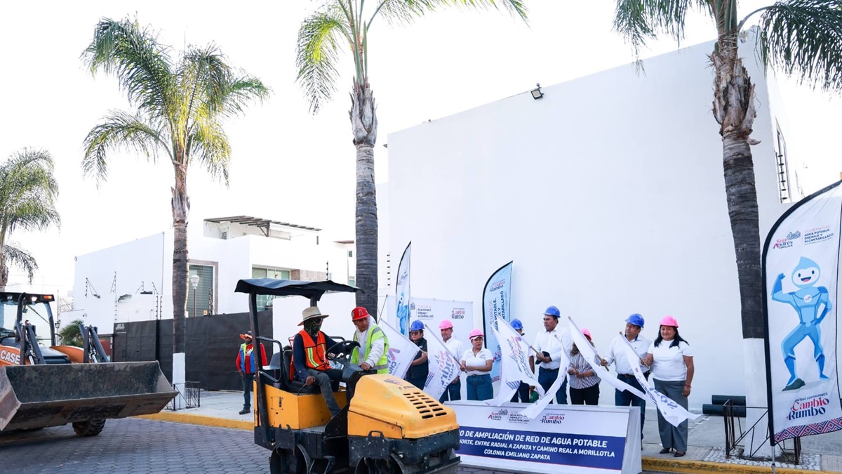 Inicia Ayuntamiento de San Andrés Cholula trabajos de ampliación de la red de agua potable en la colonia Emiliano Zapata