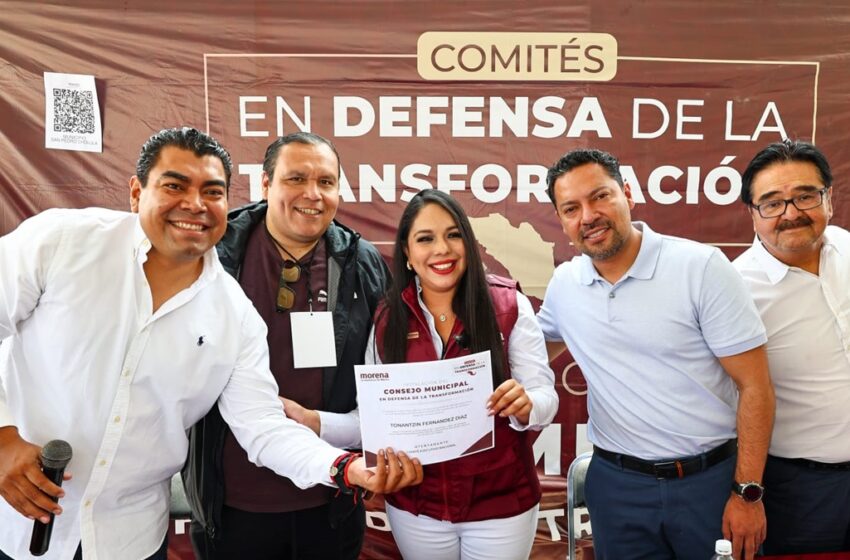  Morena consolida su estructura e instala su primer Consejo Municipal en San Pedro Cholula