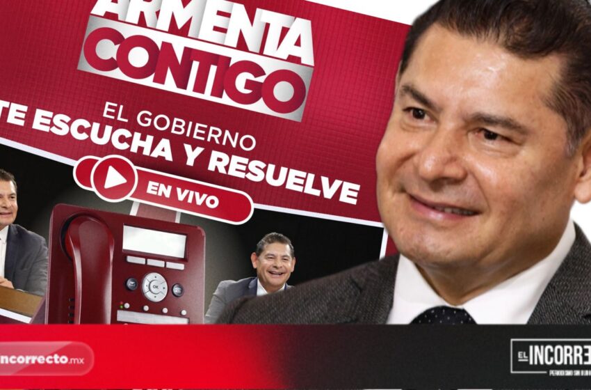  Podrás enviarle tus quejas y peticiones al gobernador de Puebla en “Armenta contigo”