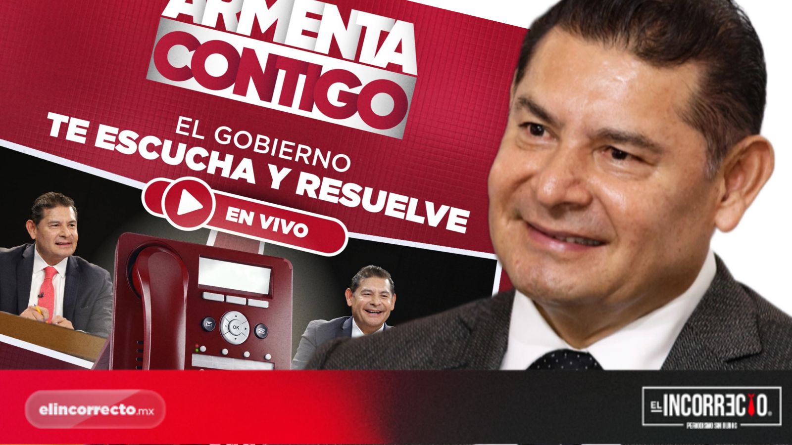 Podrás enviarle tus quejas y peticiones al gobernador de Puebla en “Armenta contigo”