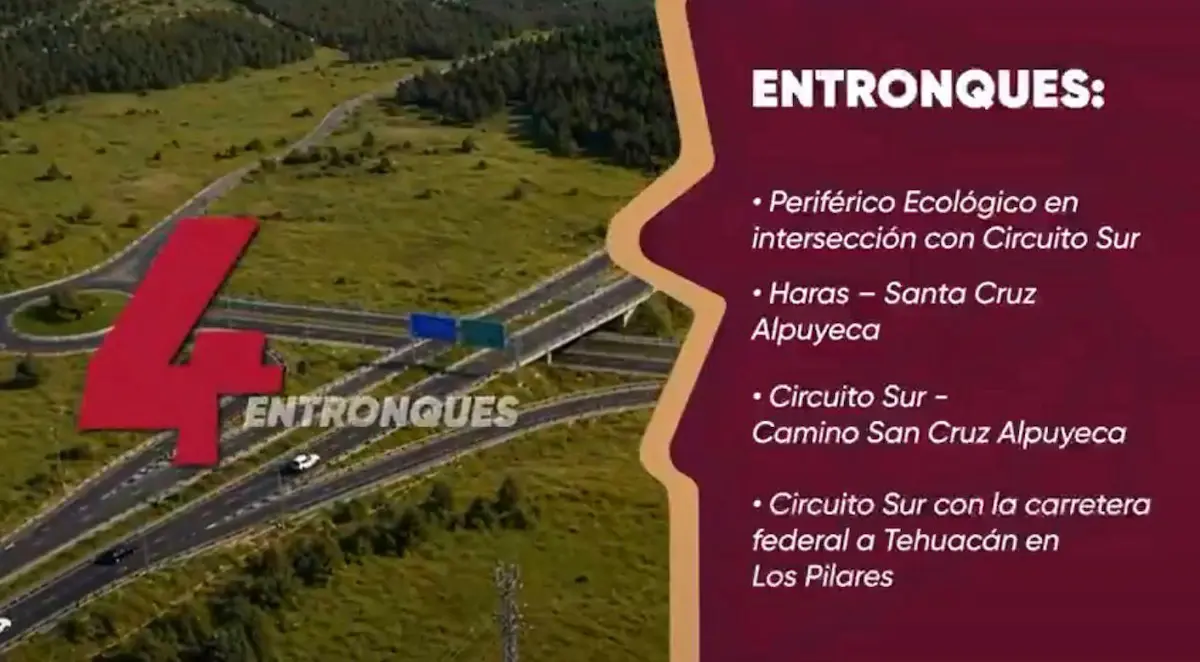 Presenta gobierno de Puebla renders del Periférico 5 de Mayo (+FOTOS)