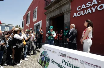 Primer Simulacro Nacional en Puebla: participan más de 1.6 millones de personas