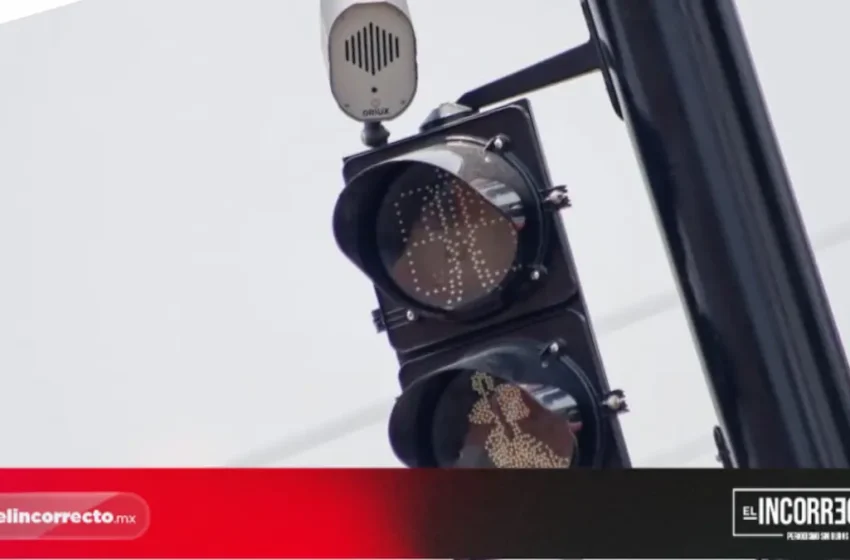  Puebla Capital apuesta por semáforos audibles para una movilidad más segura