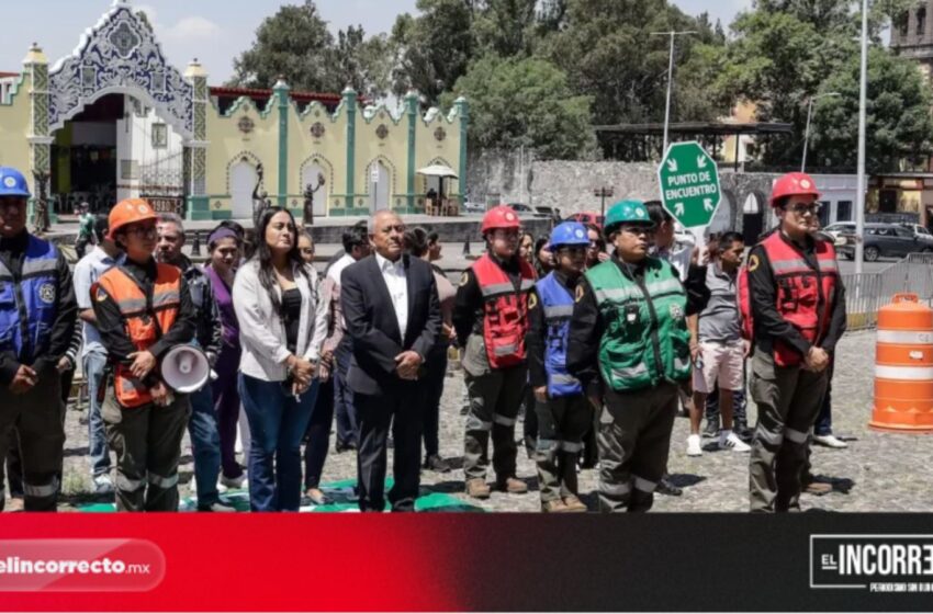  Puebla fortalece cultura de prevención con simulacro masivo