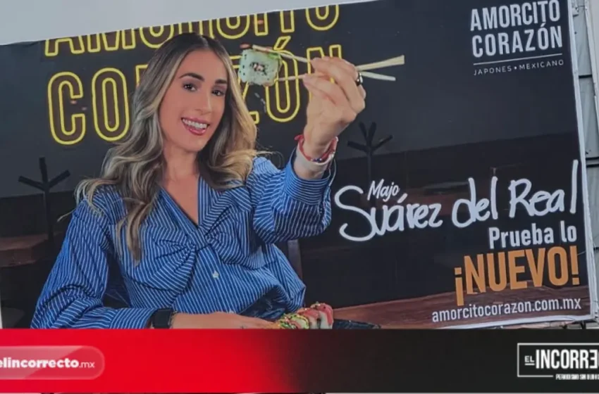  Natalia Suárez utiliza a su gemela para promocionarse en espectaculares