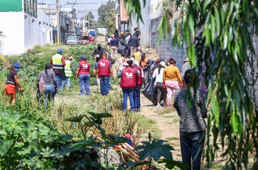  SOSAPACH realiza jornada de limpieza y recuperación del Río Atoyac-Manantiales