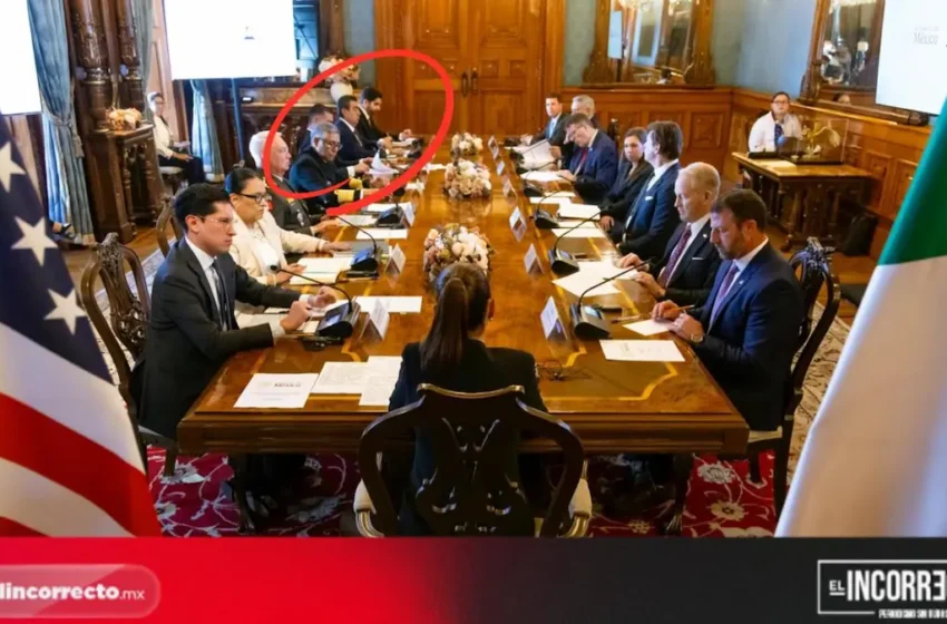  Sergio Salomón participa en reunión de Sheinbaum con secretario de seguridad de EUA