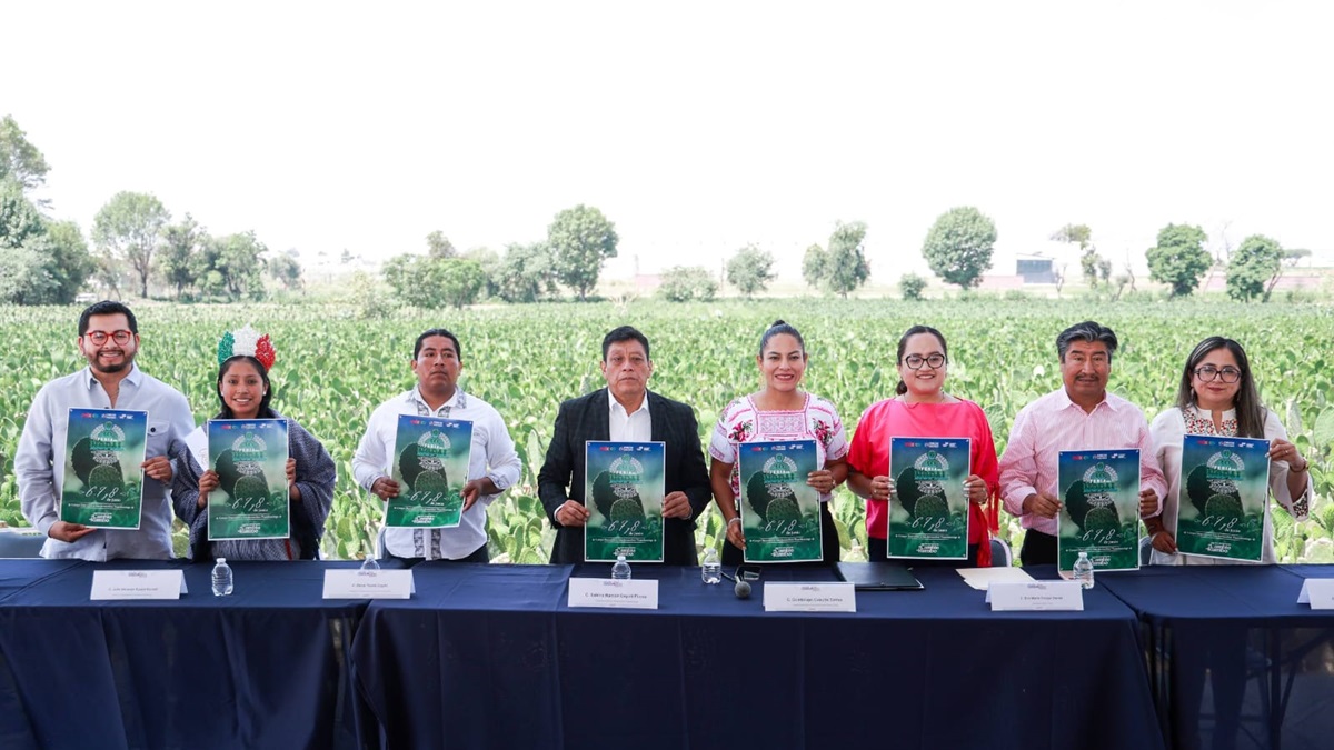 Todo listo para la Feria del Nopal en San Bernardino Tlaxcalancingo