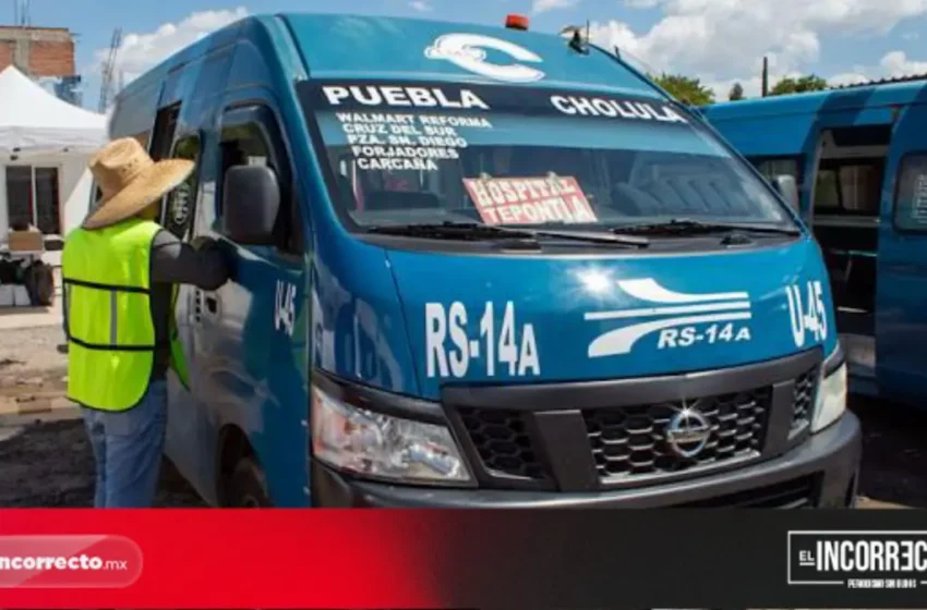  Transportistas poblanos piden que se elimine descuento a estudiantes