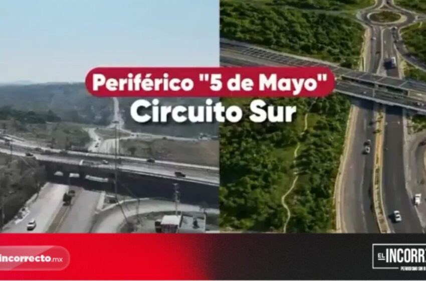  Presenta gobierno de Puebla renders del Periférico 5 de Mayo (+FOTOS)