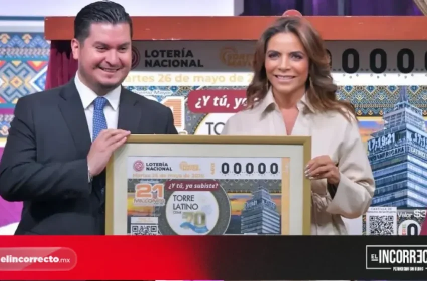  Sorteo Mayor de Lotería Nacional reconoce el 70 aniversario de la Torre Latinoamericana por ser ícono de la arquitectura mexicana