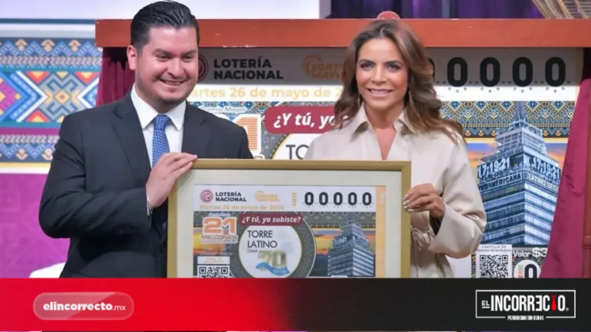 Sorteo Mayor de Lotería Nacional reconoce el 70 aniversario de la Torre Latinoamericana por ser ícono de la arquitectura mexicana