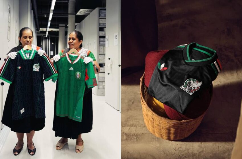  Artesanas de Puebla llevan su talento hasta Alemania: Adidas resguardará jersey bordado rumbo al Mundial 2026