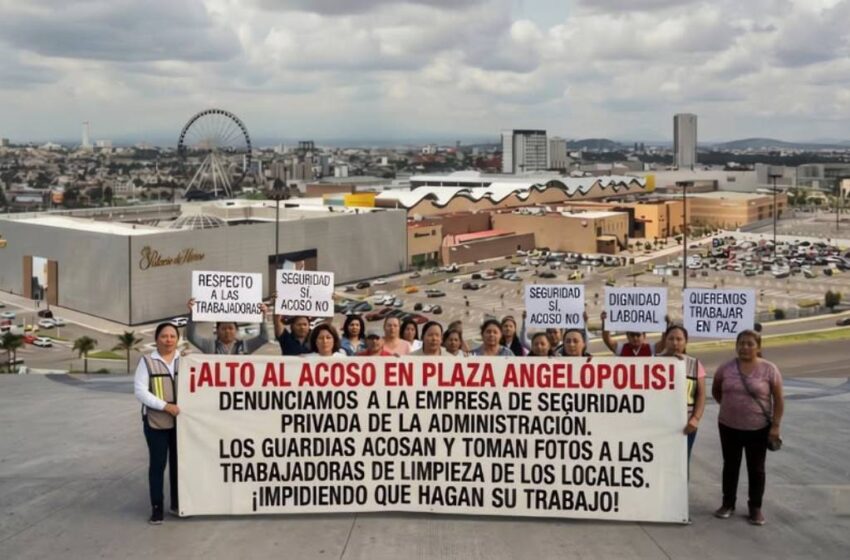  Denuncian acoso laboral en Angelópolis: seguridad privada intimida a empleadas y adultas mayores