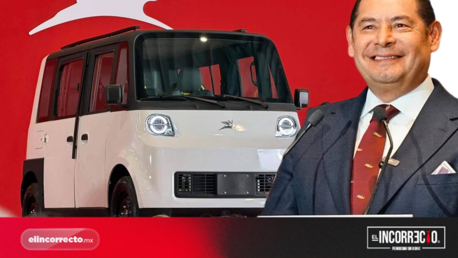 Armenta comprará 3 mil autos Olinia para sustituir mototaxis en Puebla