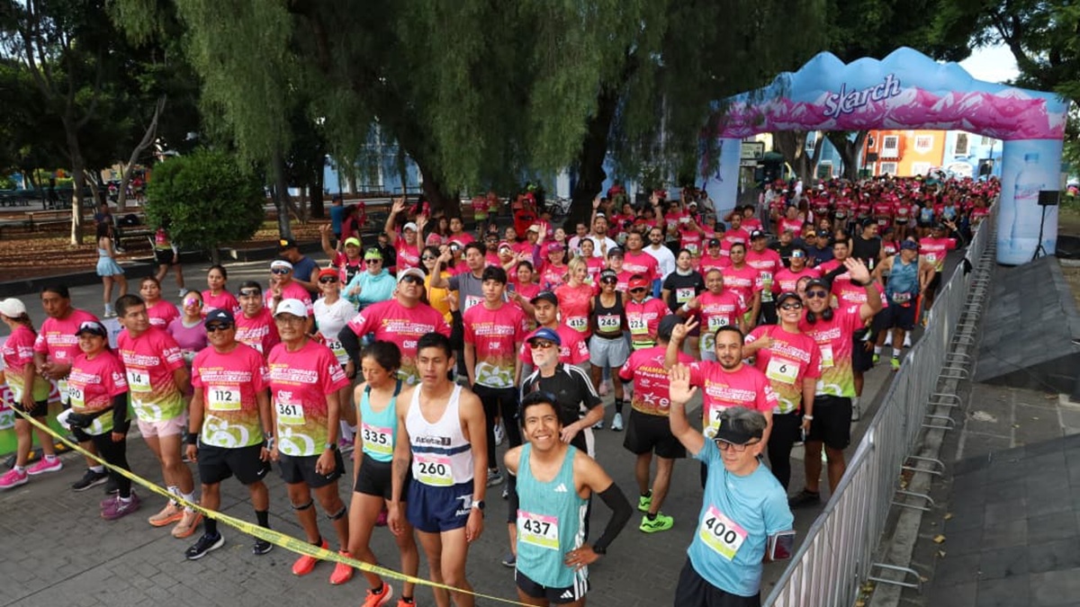 Celebran Gobierno de Pepe Chedraui y Banco de Alimentos la Carrera “Corre y Comparte, Hambre Cero Puebla 2026”