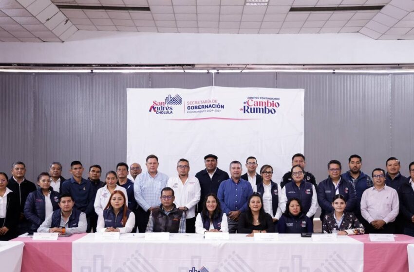  Con diálogo y coordinación Gobierno de San Andrés Cholula atiende las necesidades de sus comunidades