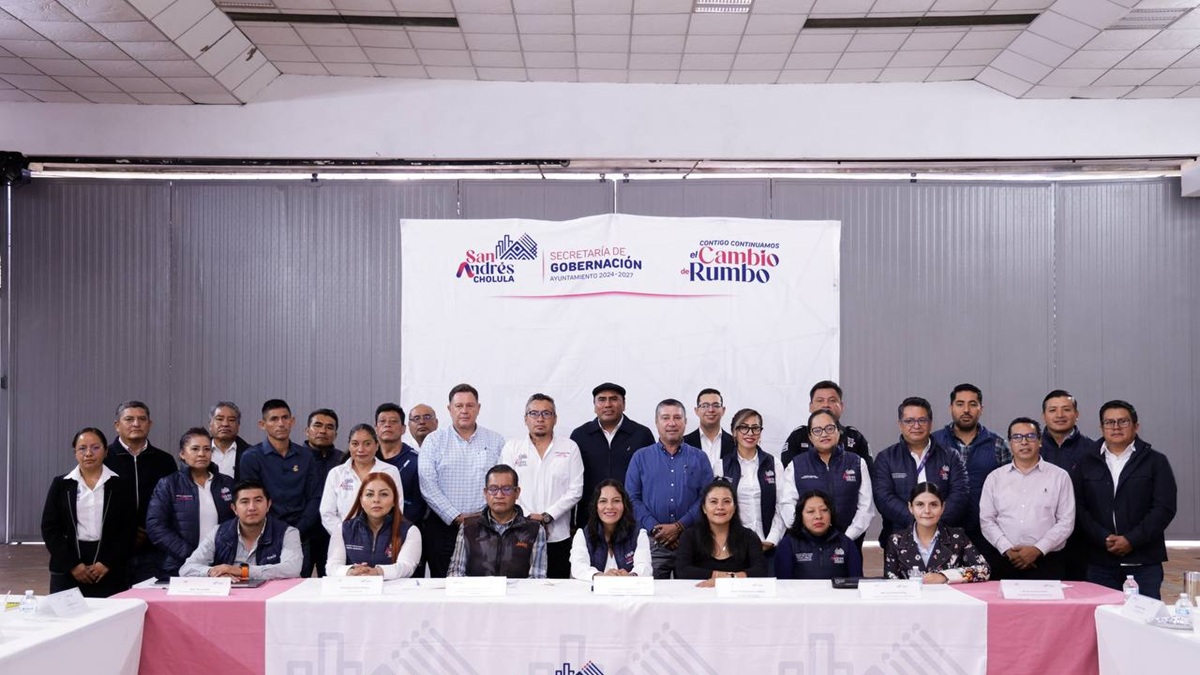 Con diálogo y coordinación Gobierno de San Andrés Cholula atiende las necesidades de sus comunidades