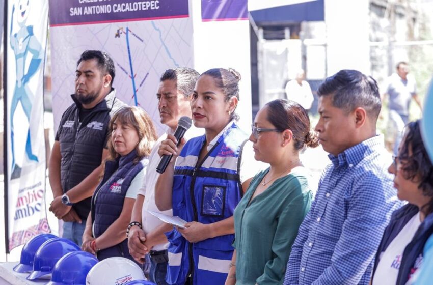  Con inversión en infraestructura hidráulica, Lupita Cuautle mejora el acceso al agua potable
