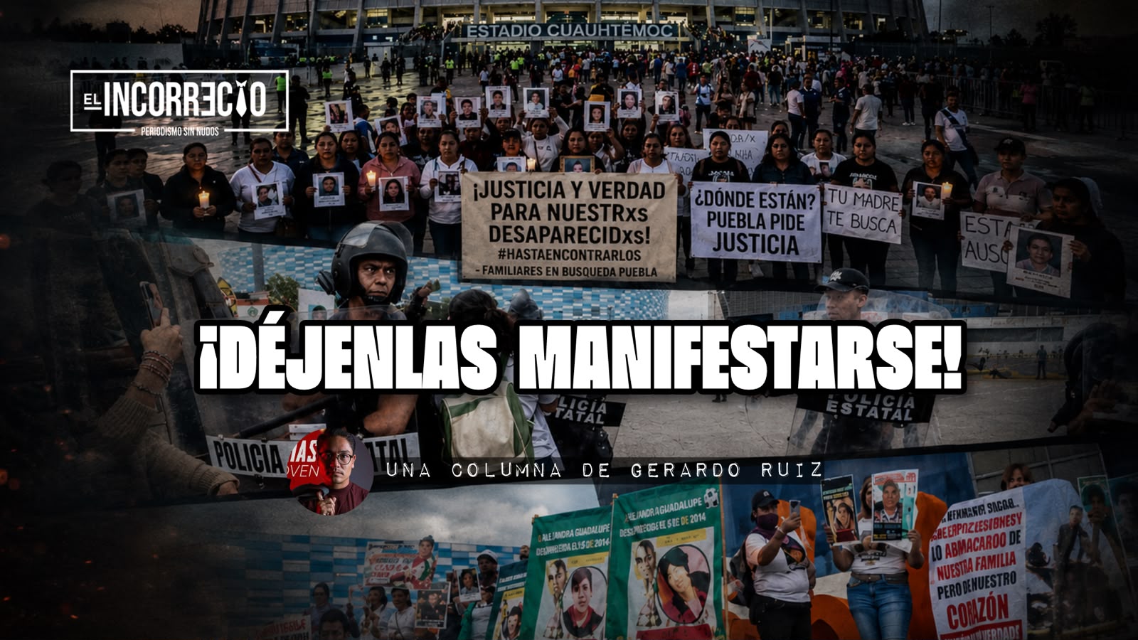 Déjenlas manifestarse