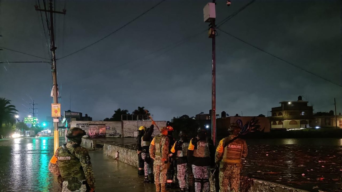 Despliega gobierno de Pepe Chedraui acciones para atender afectaciones por lluvias en la capital