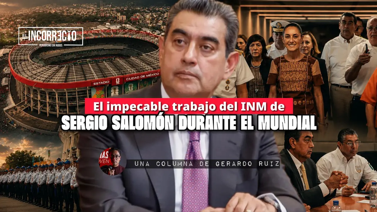 El impecable trabajo del INM de Sergio Salomón durante el Mundial