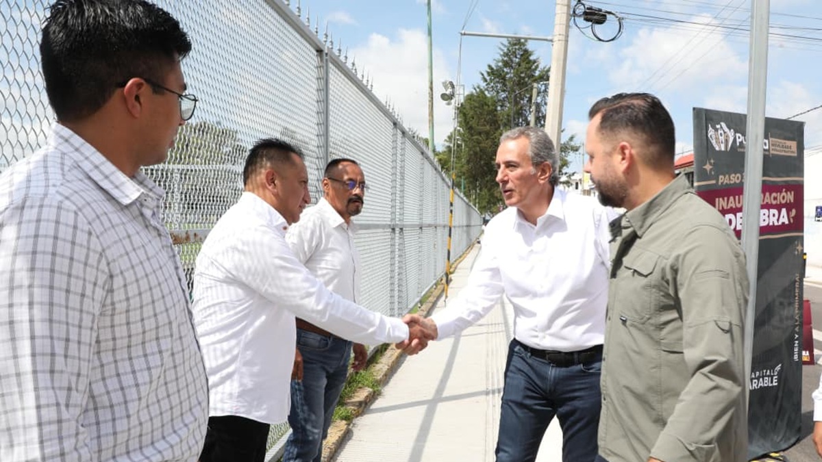 Entrega Pepe Chedraui rehabilitación vial en la Junta Auxiliar de San Baltazar Campeche