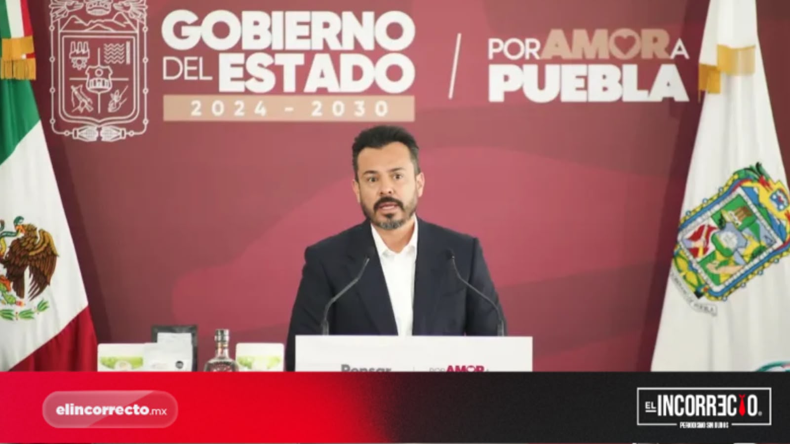 García Parra se baja para la alcaldía de Puebla en 2027; “Peluchoco” no son actos anticipados de campaña