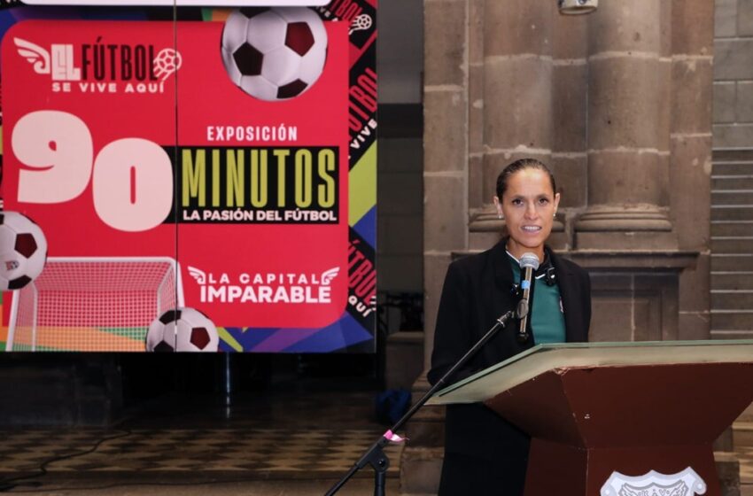  Gobierno de Pepe Chedraui inaugura la exposición «90 minutos: la pasión del fútbol»