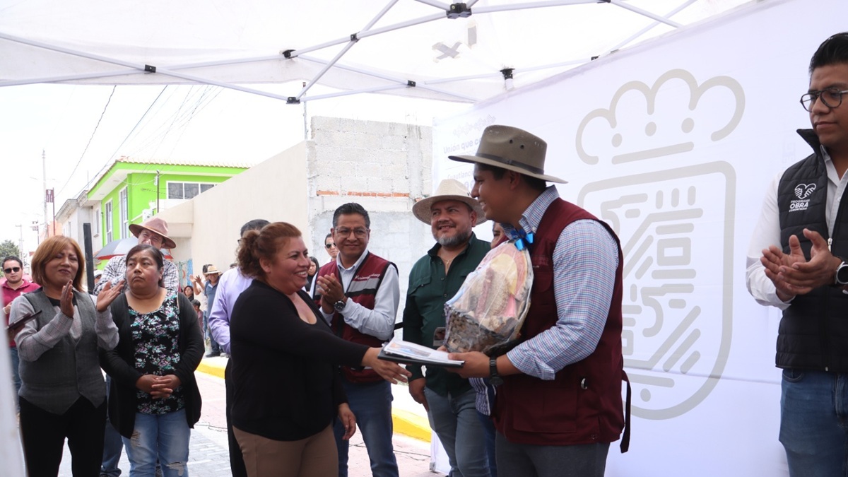 Omar Muñoz fortalece infraestructura urbana en Sanctorum