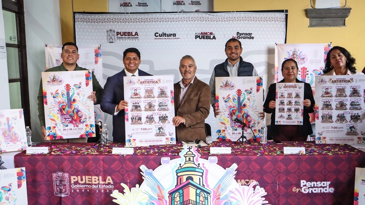 Presenta Omar Muñoz Feria de Cuautlancingo 2026