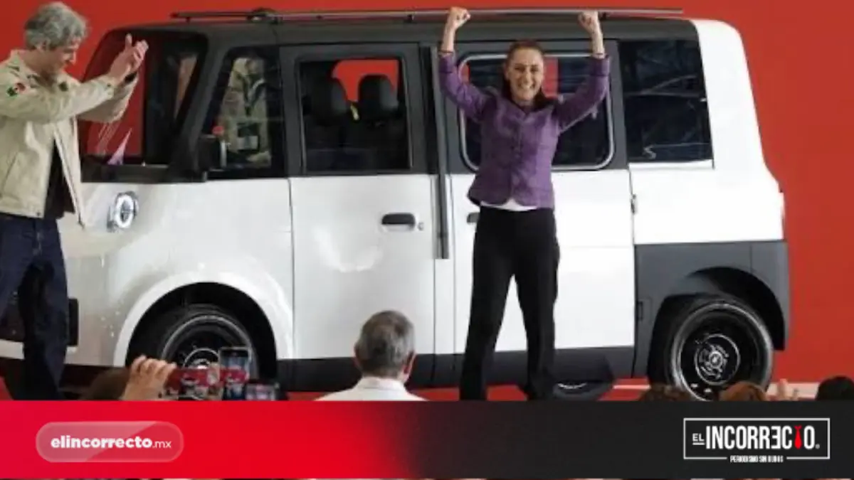 Presentan el primer auto Olinia que se fabricará en Puebla