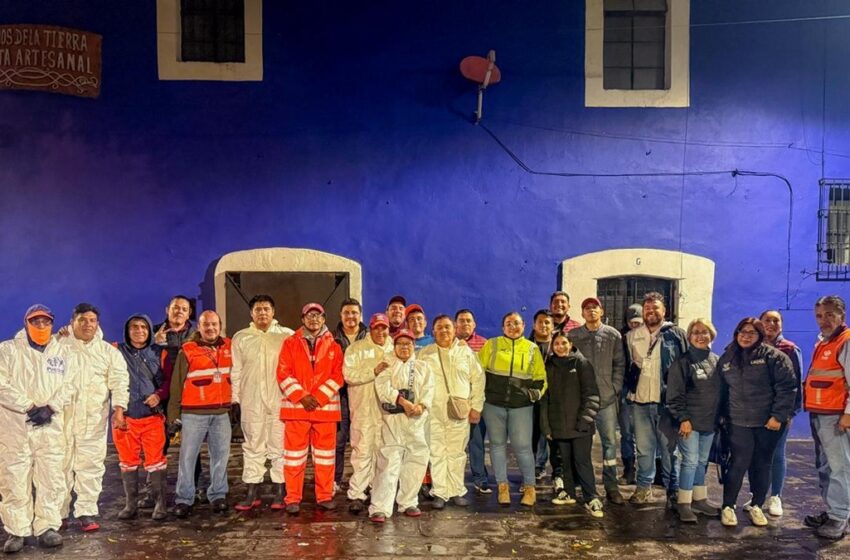  Realiza Gobierno de Pepe Chedraui mantenimiento y limpieza de contenedores soterrados en Los Sapos y Teatro Principal