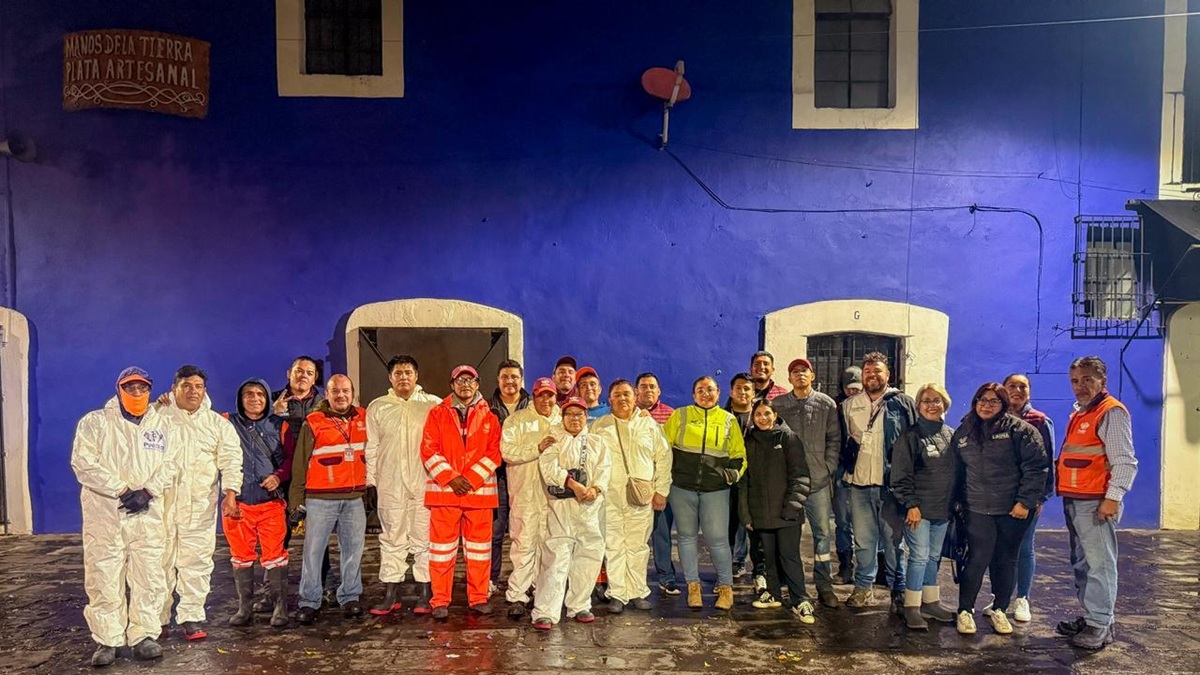 Realiza Gobierno de Pepe Chedraui mantenimiento y limpieza de contenedores soterrados en Los Sapos y Teatro Principal