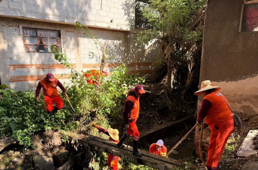  Refuerza Gobierno de Pepe Chedraui acciones preventivas ante la temporada de lluvias en Romero Vargas