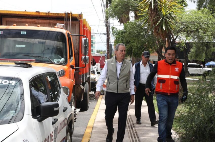  Refuerza Pepe Chedraui jornadas de limpieza para mejorar la imagen urbana en favor de las y los poblanos