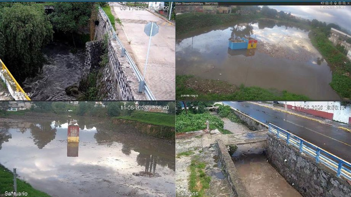 Sin riesgo de desbordamientos; continúan acciones de respuesta por lluvias: Gobierno de Pepe Chedraui