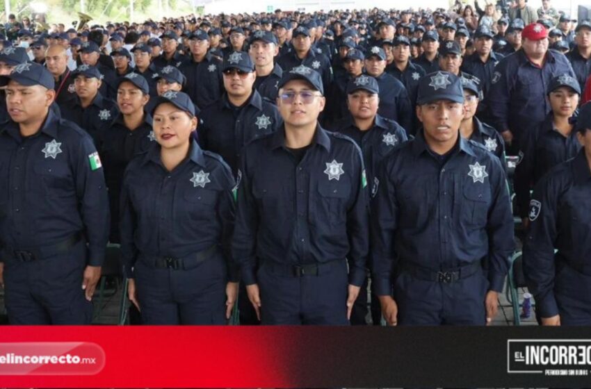  SSP gradúa 332 cadetes; meta es de mil nuevos policías este 2026