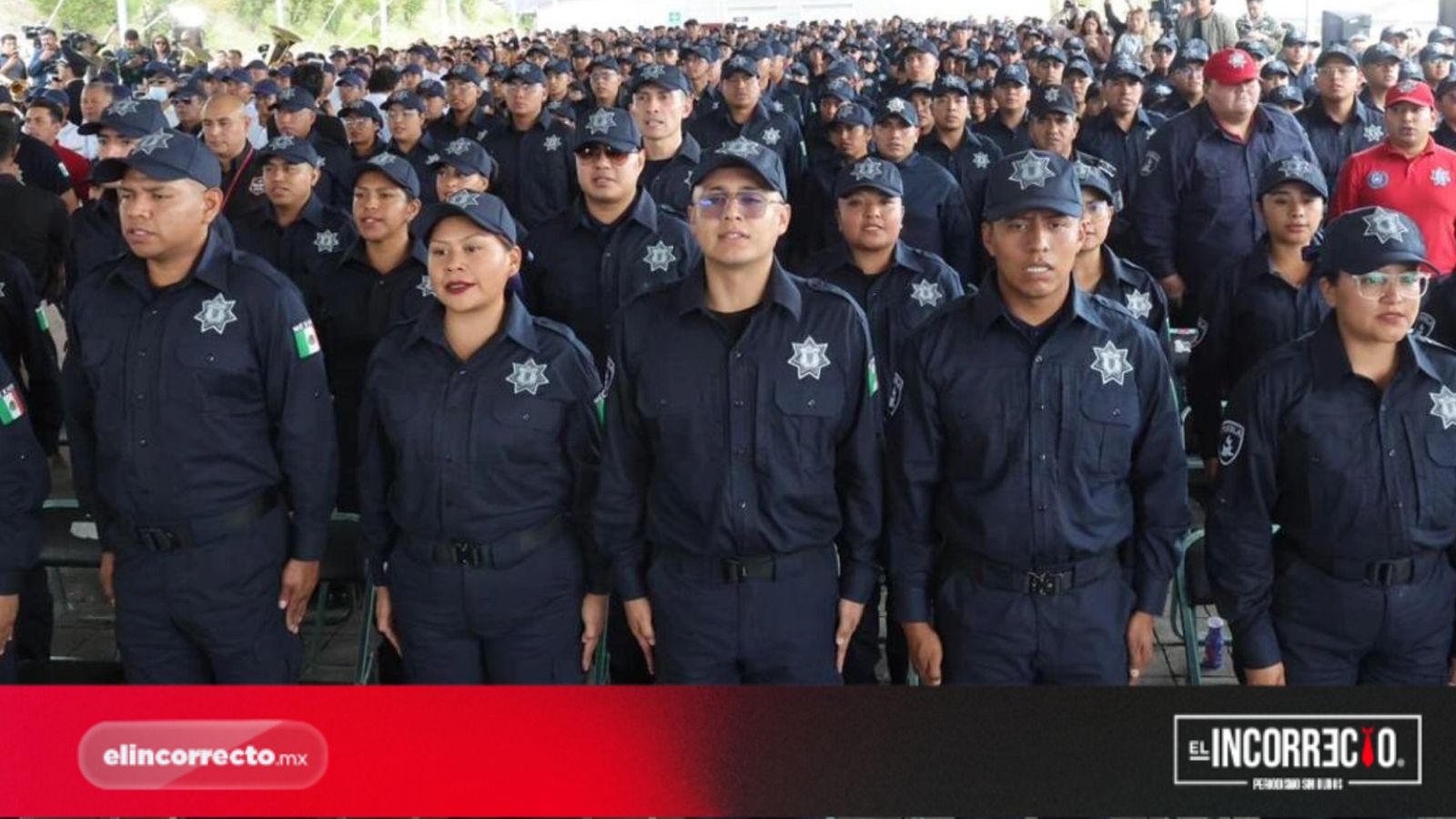 SSP gradúa 332 cadetes; meta es de mil nuevos policías este 2026