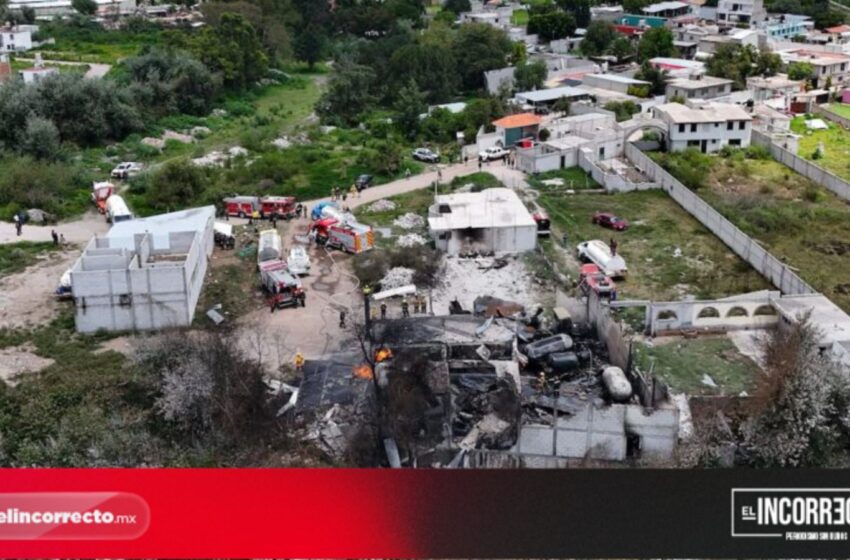  Descarta Armenta heridos por explosión de pipa ilegal en Tepeaca