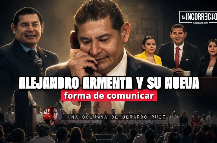  Alejandro Armenta y su nueva forma de comunicar